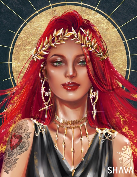 Fuck Love - Aphrodite  Print