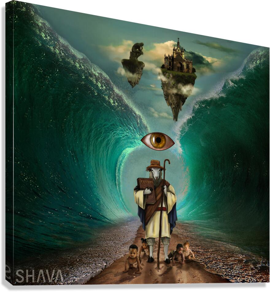 The Good Sheperd Canvas Print