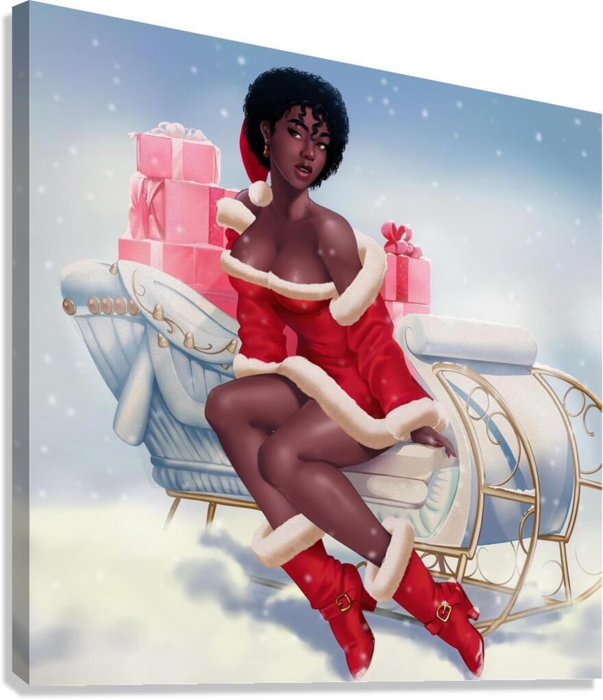 Hot Chocolate  For Santa  Canvas Print