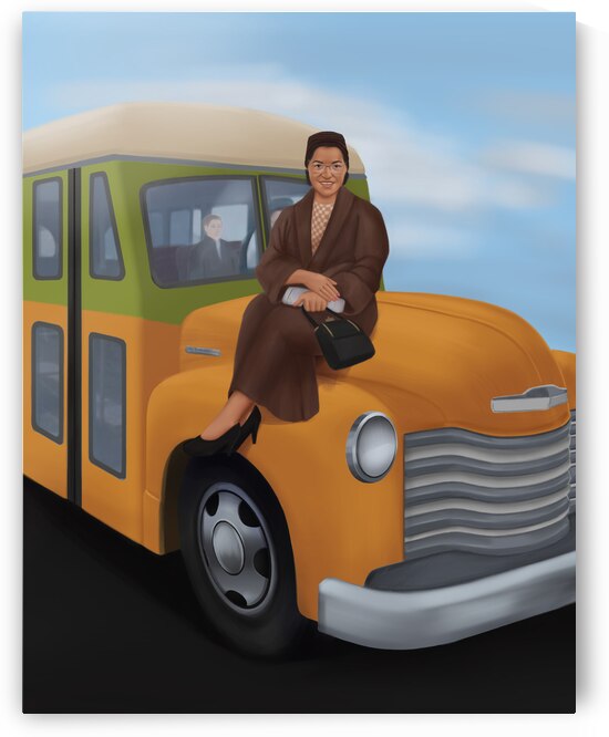 I Will Sit Where I Please - Rosa Parks by SHAVA