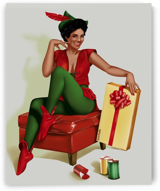 Santas Helper - Dorothy Dandridge by SHAVA