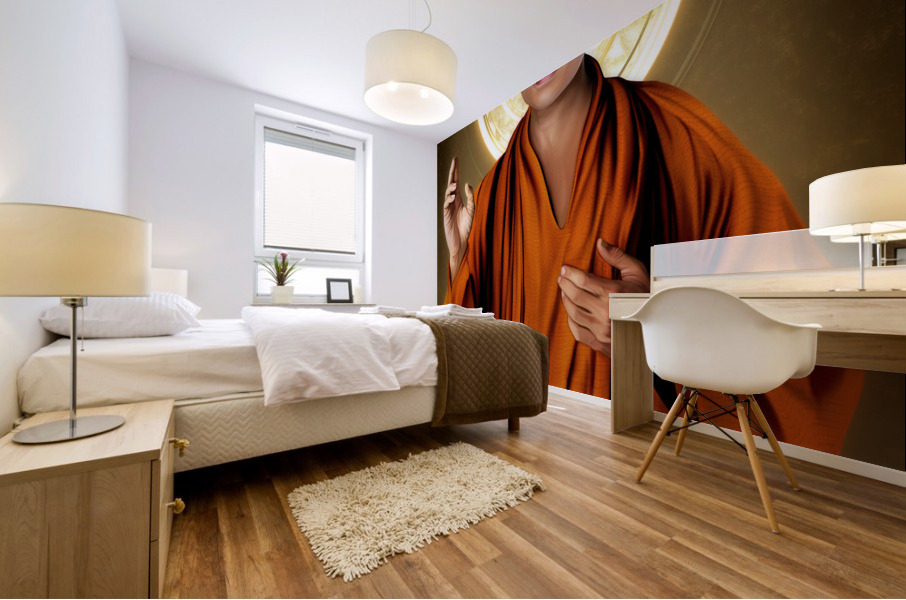 Blessings Be - Buddha Mural print