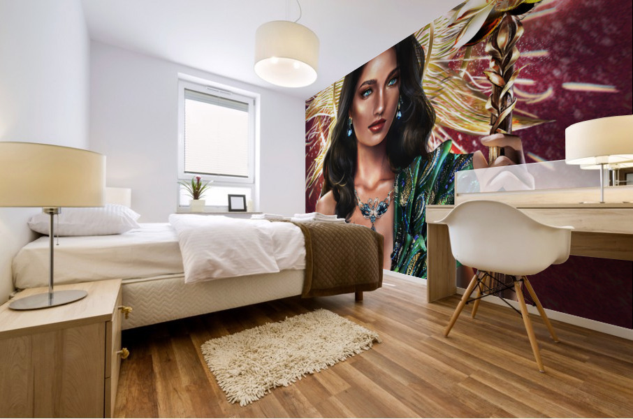 Protector of Woman and the Sky - Hera Mural print