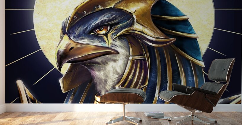 God of Healing and Protection - Horus  Wall Murals