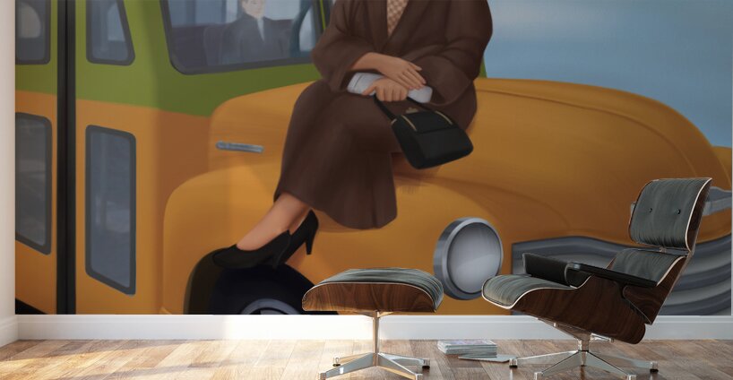 I Will Sit Where I Please - Rosa Parks Wall Murals