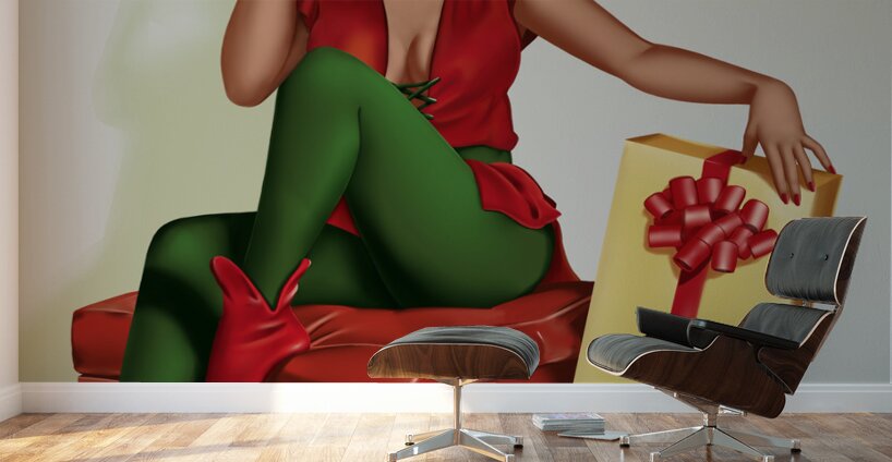 Santas Helper - Dorothy Dandridge Wall Murals