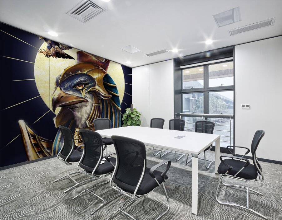 God of Healing and Protection - Horus  Wall Printing