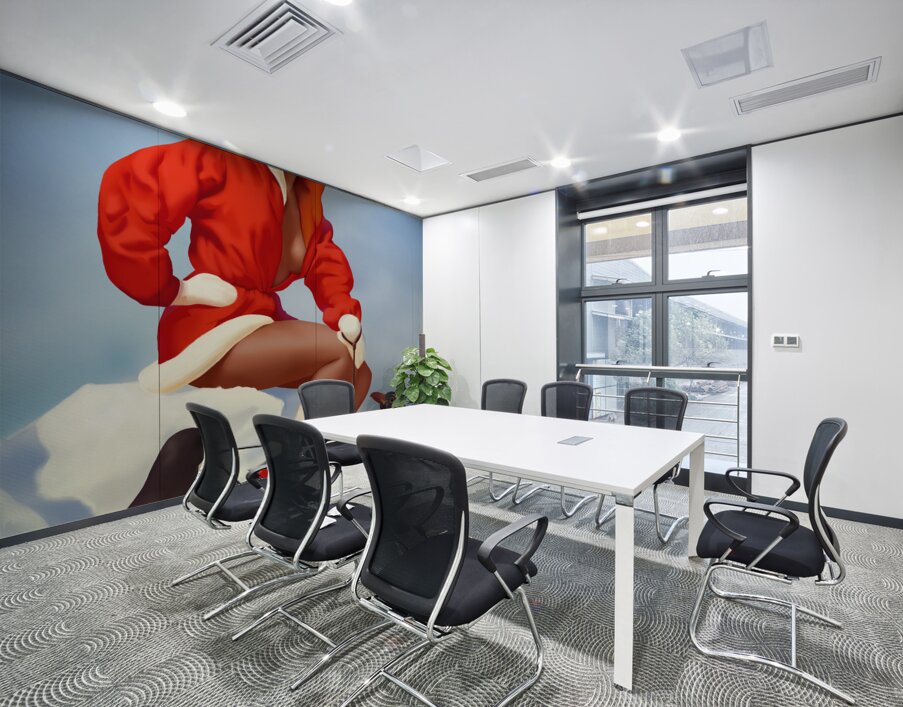 Waiting for Santa  Wall Printing