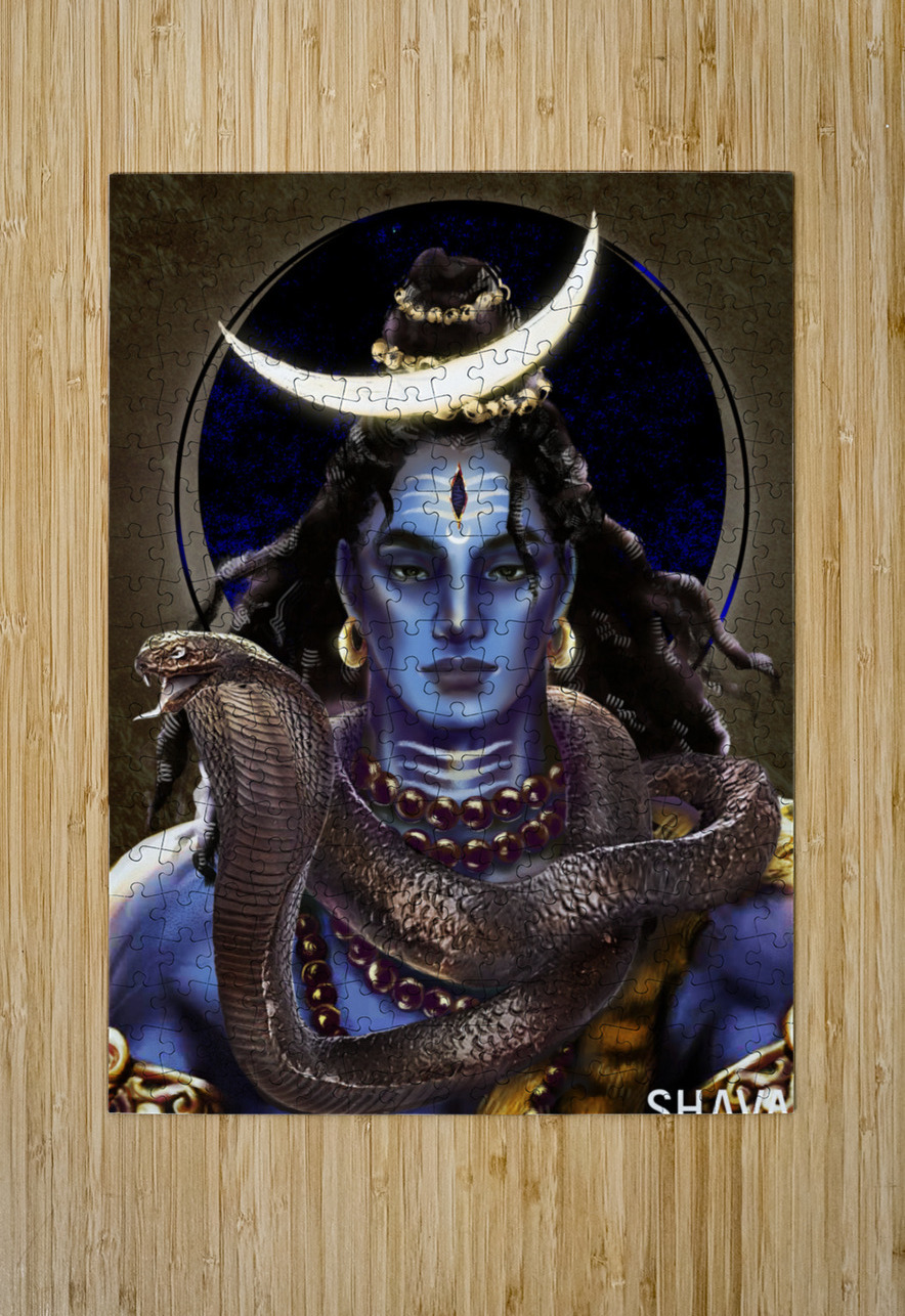 The First Yogi - Shiva SHAVA Puzzle printing