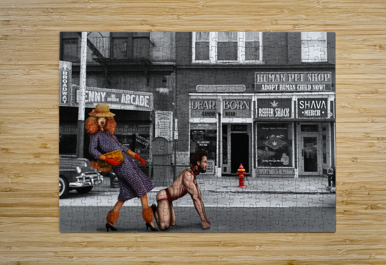 Good Boy SHAVA Puzzle printing