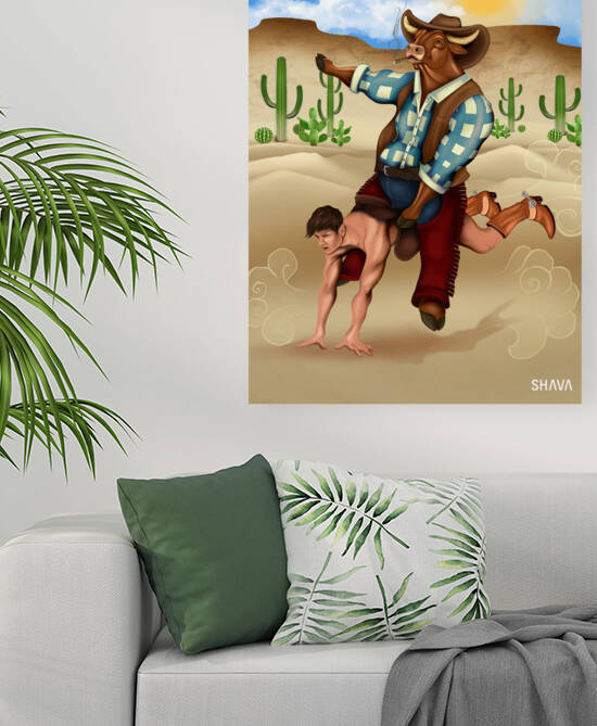 Save A Bull Ride A Cowboy by SHAVA