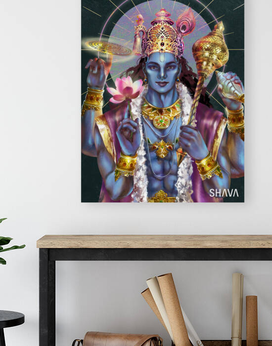 Preserver and Protector - Vishnu by SHAVA