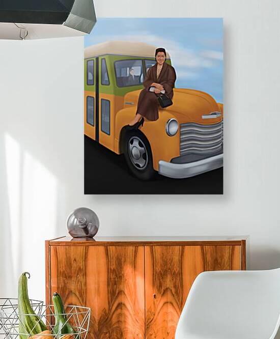 I Will Sit Where I Please - Rosa Parks by SHAVA